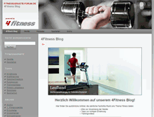 Tablet Screenshot of fitnessgeraete-forum.de